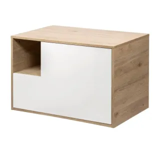 Тумба под раковину Aquanika Quadro AQQ1004650RU63 100 см дуб давос/белый