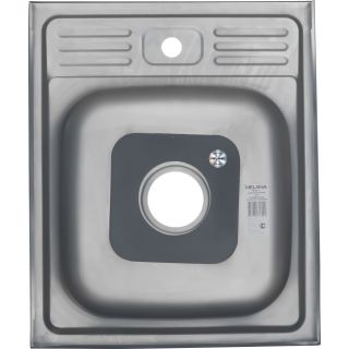 Мойка 5060 Melana 0,6/160 хром с сифоном (013/2 *10)