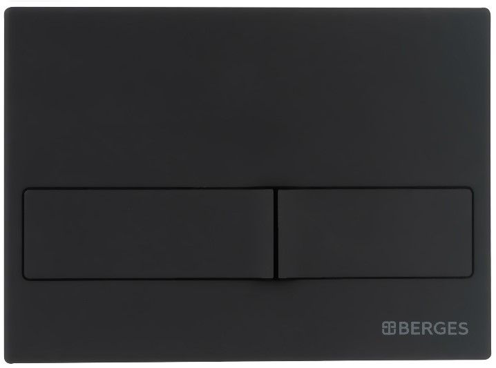 Инсталляция для унитаза Berges Novum L5 с кнопкой soft touch чёрный 040215