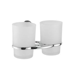 Стакан двойной Maretti Karla KA8022010, хром