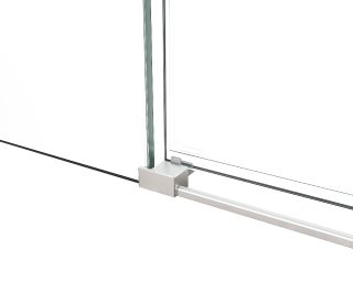 Душевая дверь Vincea Ultima VDS-7UL100CL, 1000, хром, стекло прозрачное