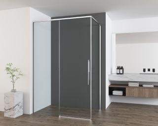 Душевой уголок Vincea Ultima VSR-7UL9014CL, 1400*900, хром, стекло прозрачное