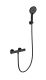 Смеситель для душа Wonzon & Woghand INN 3 WW-B2065-A-MB с термостатом чёрный матовый