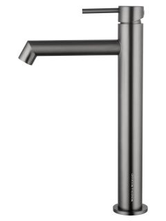 Смеситель для раковины Wonzon & Woghand WW-H1064-BGG тёмный графит