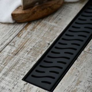 Душевой лоток Paini Harmony CH750HC 75см чёрный матовый