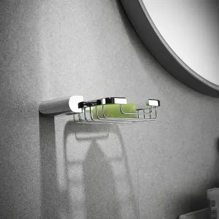 Мыльница Rose RG1704 хром