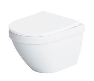 Унитаз подвесной Laguraty 9317-2 безободковый белый