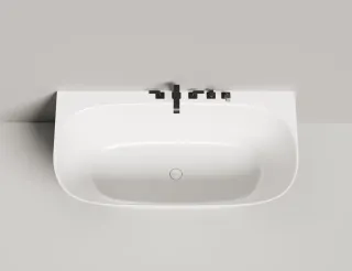 Ванна из искусственного камня Salini Sofia Wall S-Sense 102517GRF 160x80см RAL полностью
