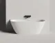 Ванна из искусственного камня Salini Sofia Wall S-Stone 102527M 160x80см белый матовый