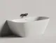 Ванна из искусственного камня Salini Sofia Wall S-Sense 102517GRH 160x80см RAL снаружи