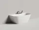 Ванна из искусственного камня Salini Sofia Wall S-Stone 102527MRF 160x80см RAL полностью