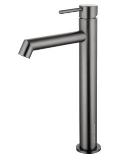 Смеситель для раковины Wonzon & Woghand WW-H1064-BGG тёмный графит