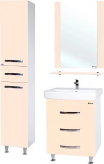 Зеркало Bellezza Рокко 60см бежевый 00000001223