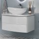 Тумба под раковину подвесная Velvex Luna tp.LUN.80.2Y, 80 см