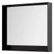 Зеркало с подсветкой Aquanet Милан 306375 100 см чёрный