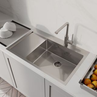 Кухонная мойка IDDIS Haze HAZ78SRi77 правая 78см сталь