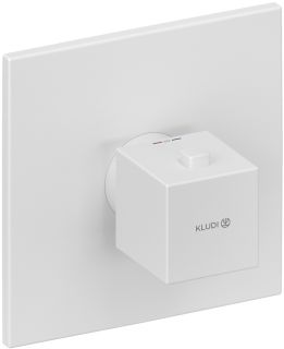 Центральный термостат Kludi Decus 547395375 белый матовый