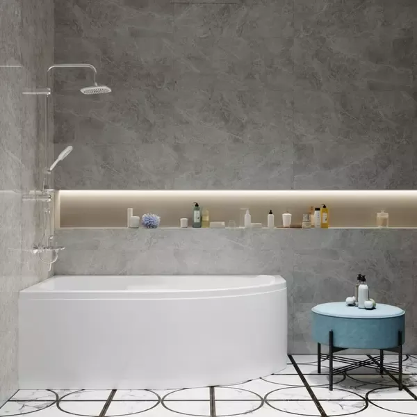 Акриловая ванна Triton София Щ0000067488 левая 150x95 см на Х-каркасе белый