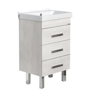 Тумба с раковиной Comforty Никосия 00-00017092 50 см бежевый