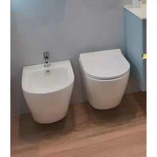 Подвесное биде ArtMax Ovale AM011BH белый