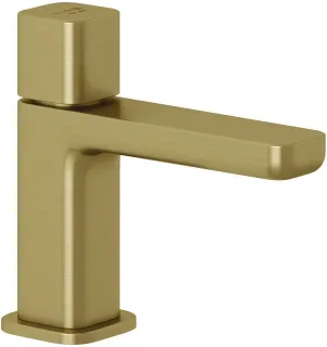 Смеситель для раковины Kludi Renon 42118N075 брашированное золото