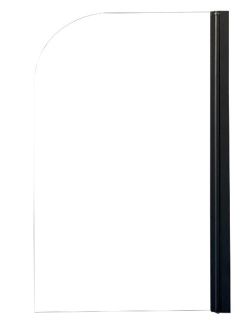 Шторка для ванной Parly F04B 75см чёрный