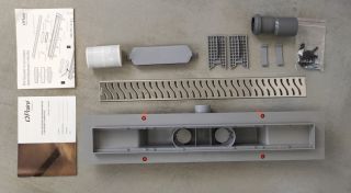 Душевой лоток Paini Harmony CH850HN с рамкой 85см хром глянец