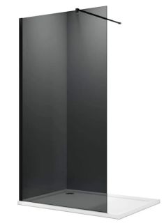 Душевая перегородка Parly T100G 100см чёрный