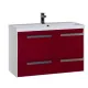 Тумба под раковину Aquanet Тиволи 180058 100 см бордо