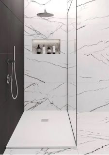 Душевой поддон Starohome Solid 1237828 120x70см серый матовый