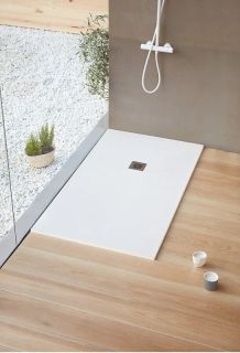 Душевой поддон Stpool Lite 1237426 90x90см белый матовый