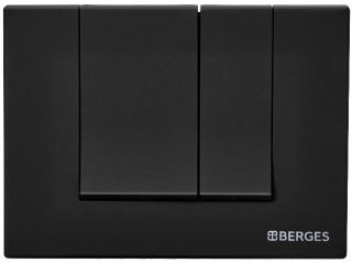 Инсталляция для унитаза Berges Novum S5 с кнопкой soft touch чёрный 040245