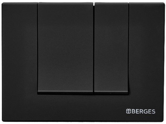 Инсталляция для унитаза Berges Novum S5 с кнопкой soft touch чёрный 040245