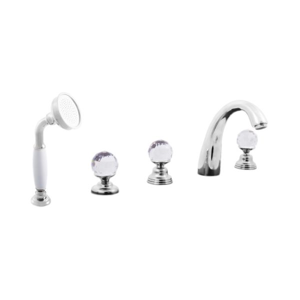 Смеситель на борт ванны Rav Slezak Brilliance BRILLIANCE176.5P Хром