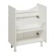Тумба под раковину Runo белая (под умывальник Уют 60 ) Лада 60 (00-00001163)