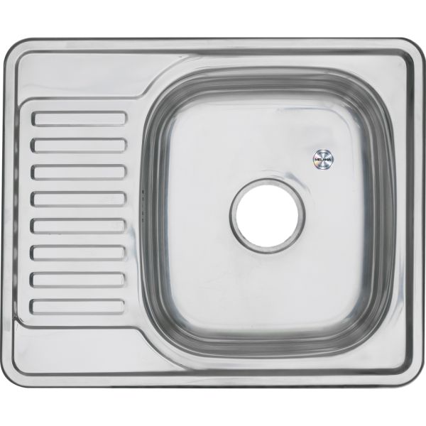 Мойка 5848 U Melana 0,6/160 хром с сифоном (133 t *15)