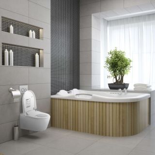 Электронный подвесной унитаз-биде Swedbe Smart 0505 белый