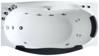 Акриловая ванна Gemy G9072 B L 171x92x77