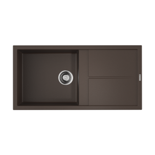 Мойка кухонная Omoikiri Sumi 100-DC Tetogranit/темный шоколад