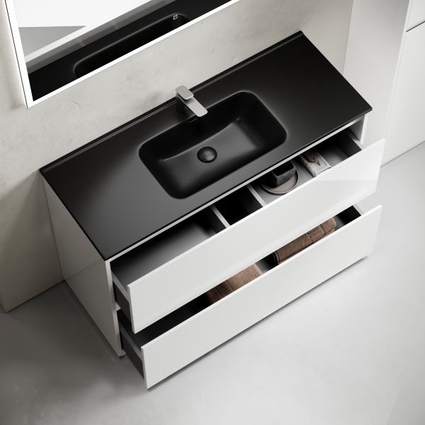 Тумба напольная под раковину Sancos Libra Floor LB120F-1W 120 см белый