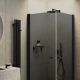 Душевой уголок MaybahGlass MGY-1296-6 80x80см чёрный