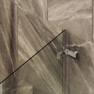 Шторка на ванну MaybahGlass MGV-644-4 40см хром глянцевый