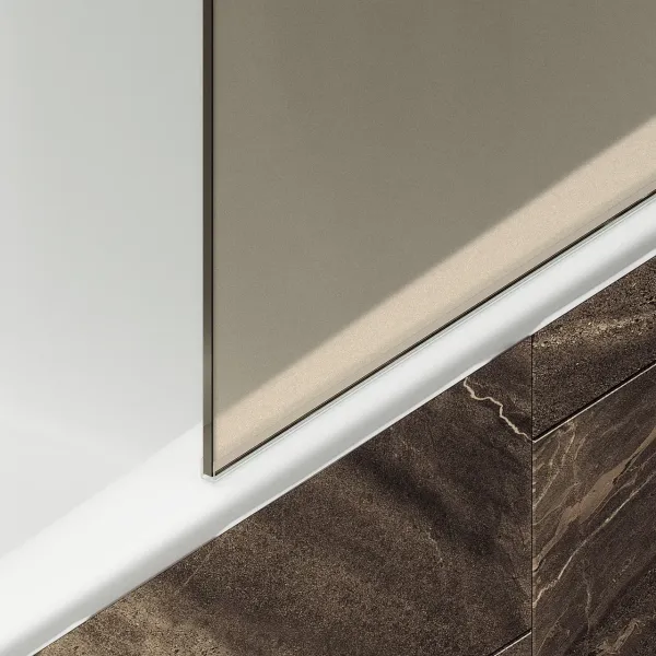 Шторка на ванну MaybahGlass MGV-75-5ш 70см хром матовый