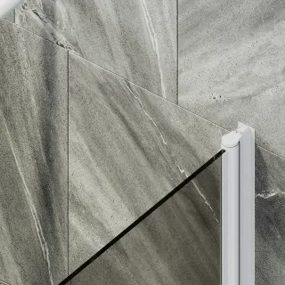 Шторка на ванну MaybahGlass MGV-616-1 70см белый