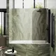 Шторка на ванну MaybahGlass MGV-602-6 40см чёрный
