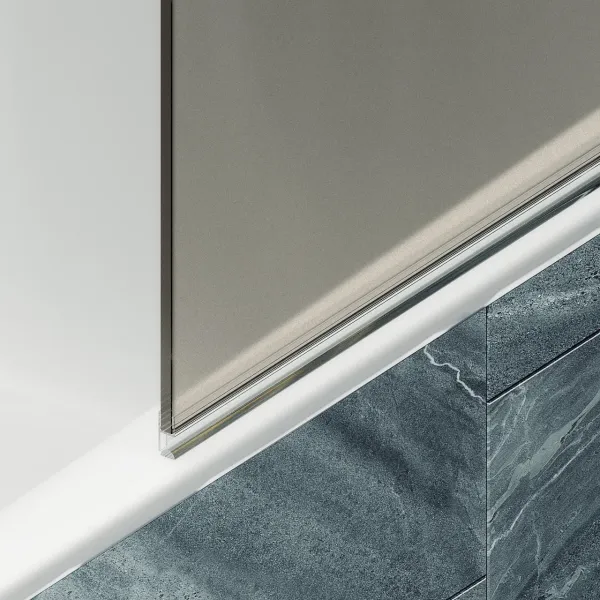 Шторка на ванну MaybahGlass MGV-617-3 70см золото