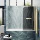 Шторка на ванну MaybahGlass MGV-773-3 50см золото
