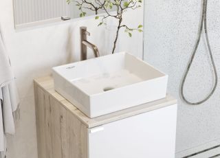 Раковина Sanita Luxe Novel Slim WB.CT/Novel/40-N.Slim/WHT.G/S1 40 см