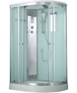 Timo Comfort T-8802L Fabric Glass душевая кабина (120*85*220)