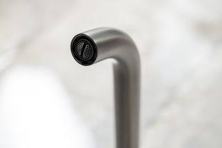 Встраиваемый смеситель для раковины Boheme Prestige 152-2-GM-PR оружейная сталь